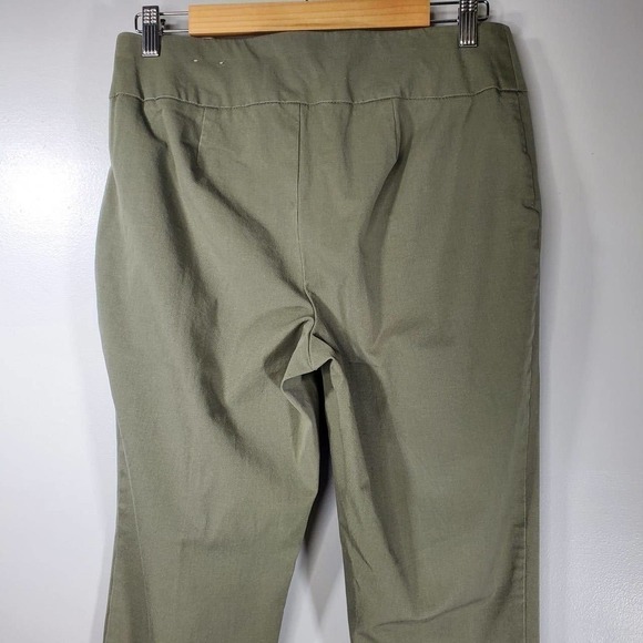 Chico's Fabulously Slimming 4-Way Stretch Pants Army Green Size .5 / Small - Picture 5 of 12